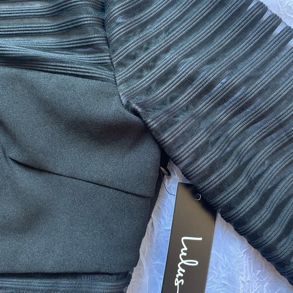 Lulu’s Perfect Mesh Black Bodycon Dress - Picture 6 of 6